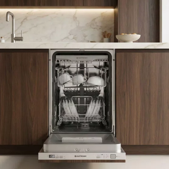 Lava Louças de Revestir Elettromec 11 Serviços Built-in 220V