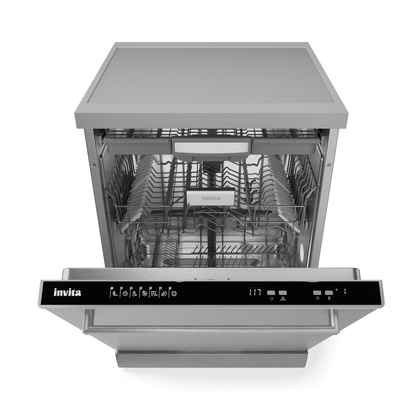 Lava Louças Invita em Inox para 15 serviços Freestanding 220V