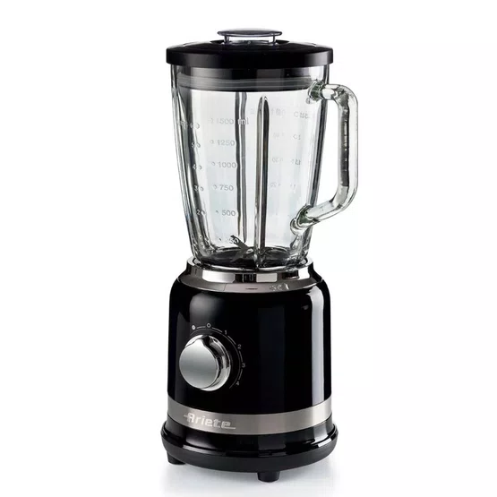 Liquidificador 585 Ariete Moderna 1000W Preto Copo de Vidro 1,5L