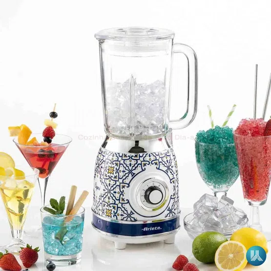 Liquidificador Ariete 589 Capri 1000W Copo de Vidro 1,5L