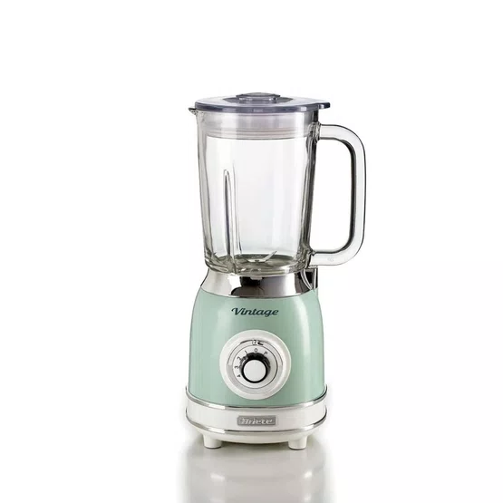 Liquidificador 583 Ariete Vintage 1000W Verde Jarra de Vidro 1,5L