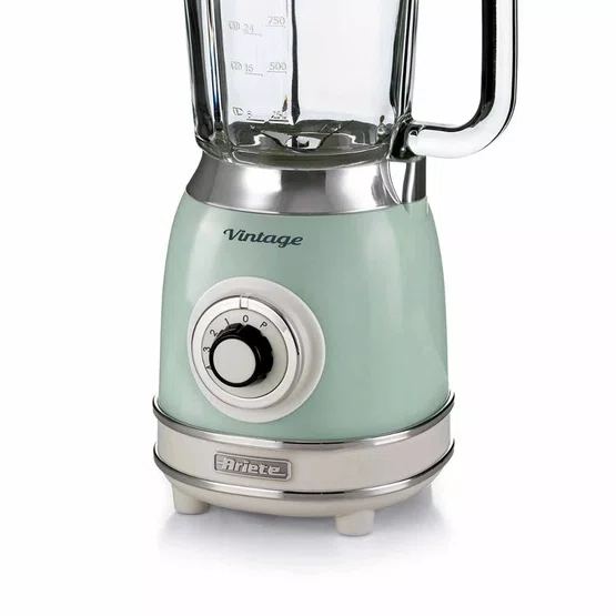 Liquidificador 583 Ariete Vintage 1000W Verde Jarra de Vidro 1,5L