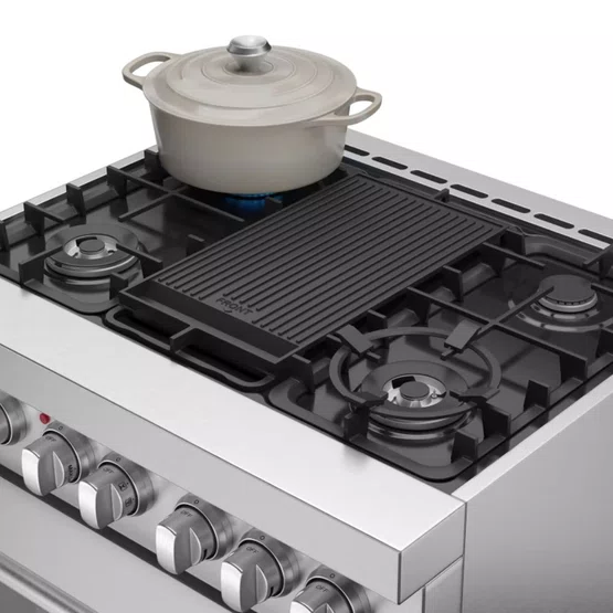 Fogão a Gás Elettromec Professional Forno Elétrico com Chapa Bistequeira 75cm 220V