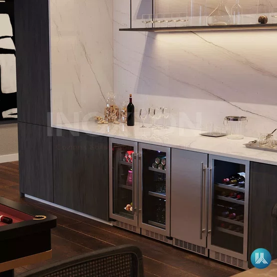 Máquina de Gelo Elettromec Ice Maker Built-in 23Kg 220V