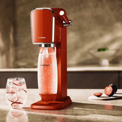 Máquina para Gaseificar Água ART Sodastream - Vermelha