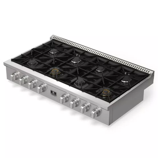 Rangetop Professional Elettromec 8 Queimadores 48 Polegadas Inox 304 127V