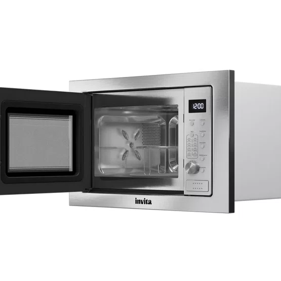 Micro-ondas de Embutir Invita em Inox Multifuncionalidade Gourmet 60cm