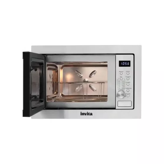 Micro-ondas de Embutir Invita em Inox Multifuncionalidade Gourmet 60cm