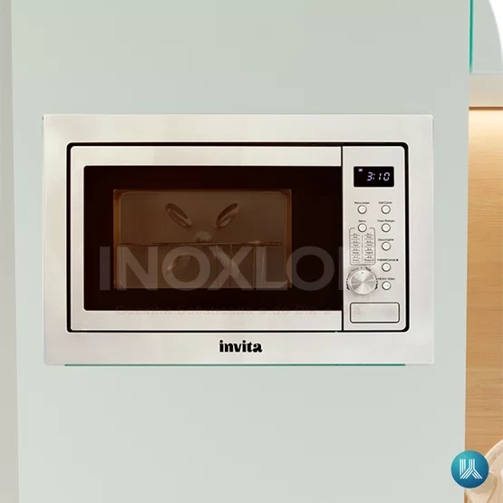 Micro-ondas de Embutir Invita em Inox Multifuncionalidade Gourmet 60cm