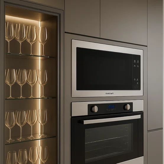 Micro-ondas, Forno e Grill Elétrico Cuisinart Casual Cooking 220V