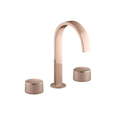 Misturador Kohler Ribbon Rose Gold Com Acionador Oyl Água Quente e Fria