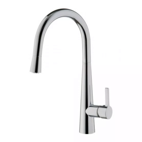 Misturador Kromma Gourmet Bica Alta Ducha Extensível Cromado