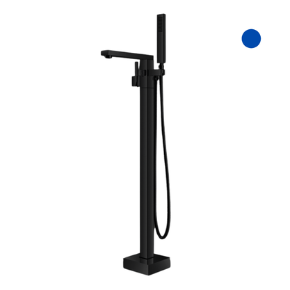 Misturador Monocomando de Coluna com Ducha Manual para Banheira Floor Rubinettos