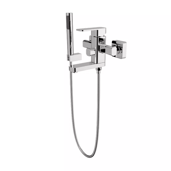 Misturador Monocomando de Parede Purus Chrome Immersi