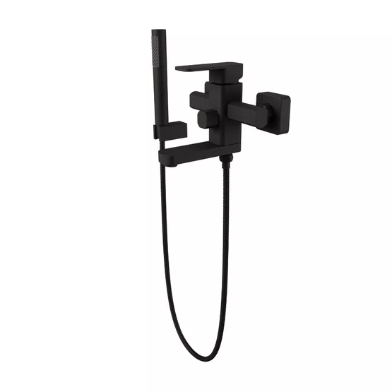 Misturador Monocomando de Parede Purus Matt Black Immersi