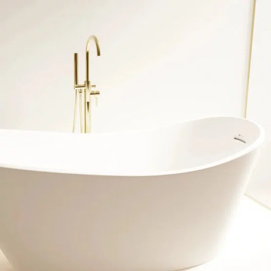 Misturador Monocomando de Piso  Amazon Ducha Manual Gold Immersi