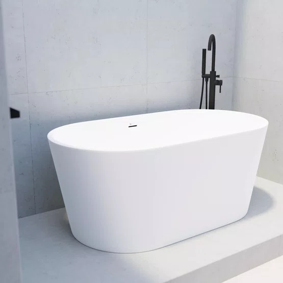 Misturador Monocomando de Piso  Amazon Ducha Manual Matt Black Immersi
