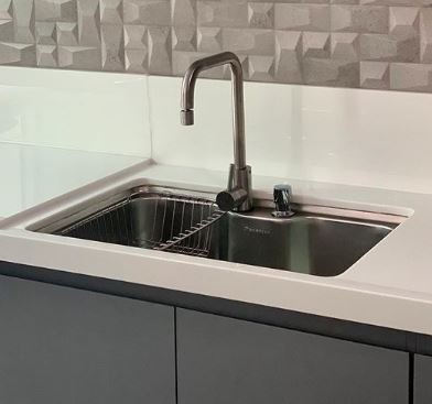 Misturador Monocomando DeBacco Inox Escovado 181