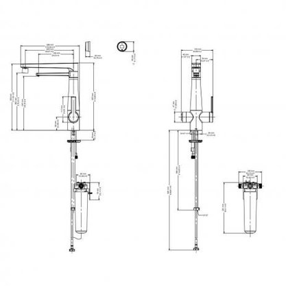 Misturador Monocomando Docol Vitalis Com Filtro de Água