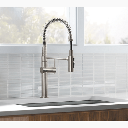 Misturador Monocomando Kohler Crue Com Bica Gourmet Cromado