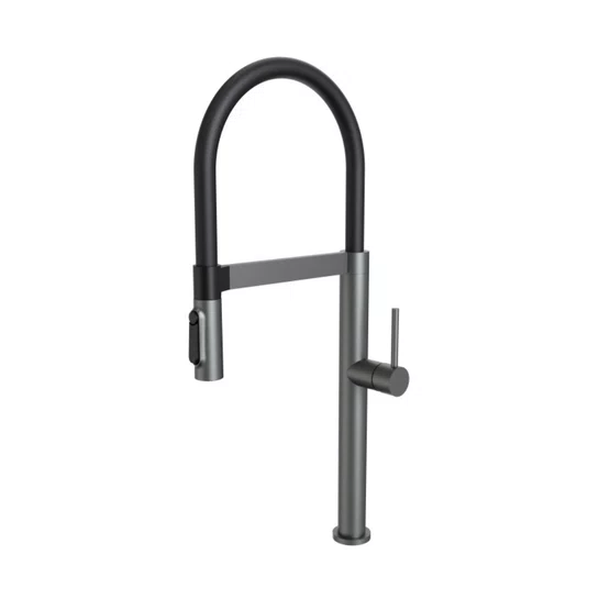 Misturador Monocomando Kromma Goumert Classic Com Ducha Titânio