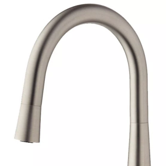 Misturador Monocomando Kromma Gourmet Classic Inox Escovado com Ducha Extensível