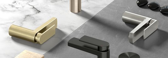 Misturador Monocomando Para Lavabo Docol Argon Grafite Escovado