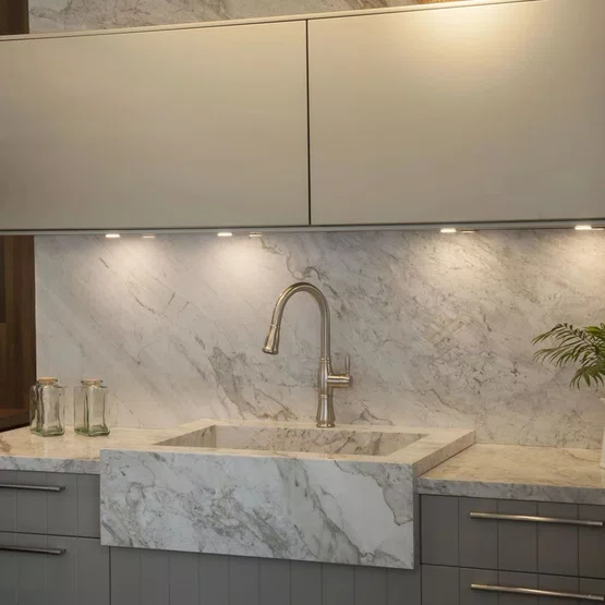 Misturador Monocomando Rubinettos Gourmet Classic Aço Escovado com Ducha Extensível