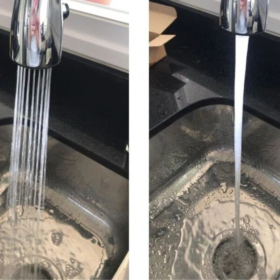 Misturador Monocomando Rubinettos Gourmet Classic Aço Escovado com Ducha Extensível