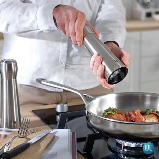 Moedor de Sal (Saleiro) ZWILLING Spices Premium Aço Inox