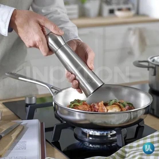 Moedor de Sal (Saleiro) ZWILLING Spices Premium Aço Inox