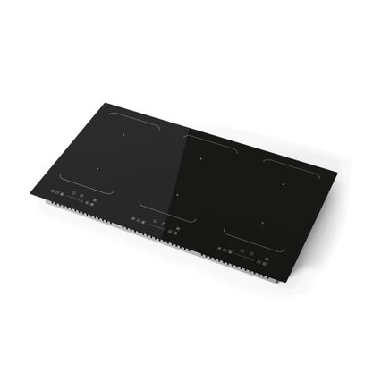 Cooktop Invita de Indução Vidro Preto 6 Zonas Função Booster 90cm 220V