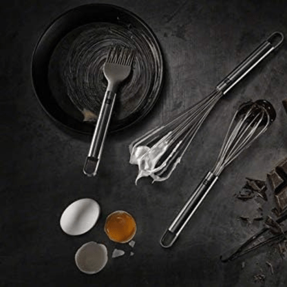 Pincel com Ponta de Silicone e Cabo em Aço Inox 20 cm Zwilling Pro