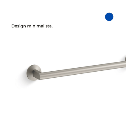 Porta Toalha Barra 610mm Components Kohler Níquel Escovado