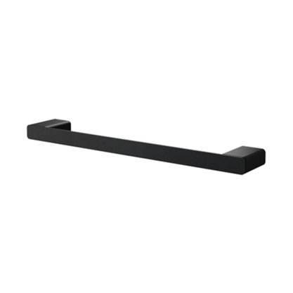 Porta-Toalhas de Rosto Docol Flat 30cm Ônix