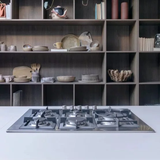 Cooktop Quadratto Elettromec 5 Queimadores a Gás 75 cm Bivolt