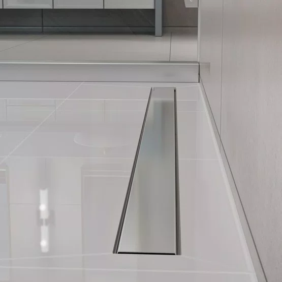 Ralo Quadrado Neo Square Tramontina 10cm com Válvula Anti-retorno Inox e PVC