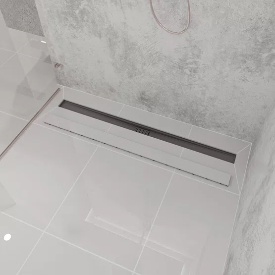 Ralo Quadrado Neo Square Tramontina 10cm com Válvula Anti-retorno Inox e PVC