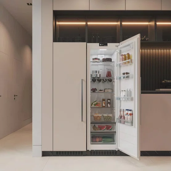 Refrigerador Duo de Embutir e Revestir Elettromec 303 Litros 220V