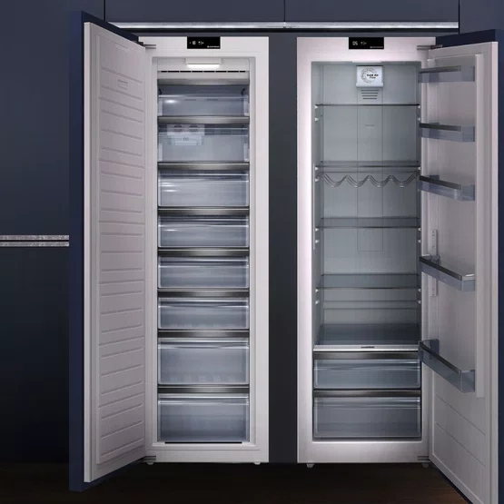 Refrigerador Duo de Embutir e Revestir Elettromec 303 Litros 220V
