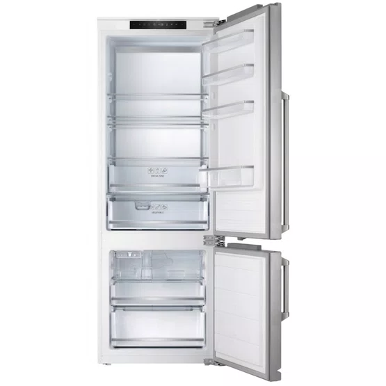 Refrigerador Inox Elettromec Bottom Freezer 341L