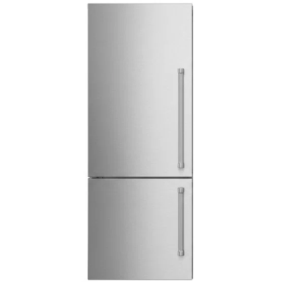 Refrigerador Inox Elettromec Bottom Freezer 341L