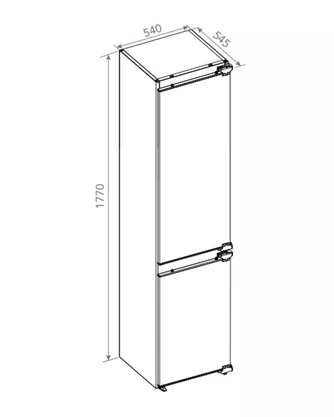 Refrigerador Elettromec Bottom Freezer Design Personalizável 256 Litros 220V
