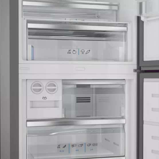 Refrigerador Bottom Freezer Inox Elettromec Abertura para Direita 510L 220V