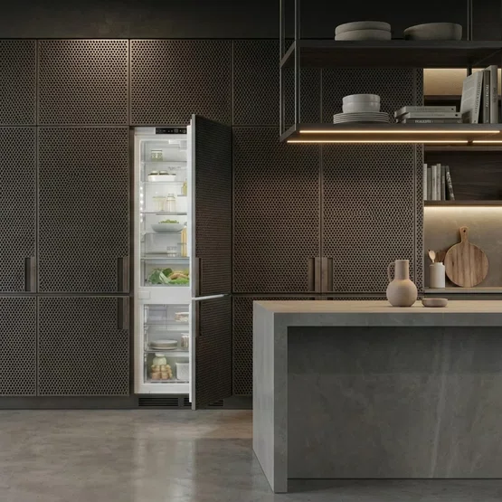 Refrigerador Bottom Freezer Elettromec 341L de Revestir 220V