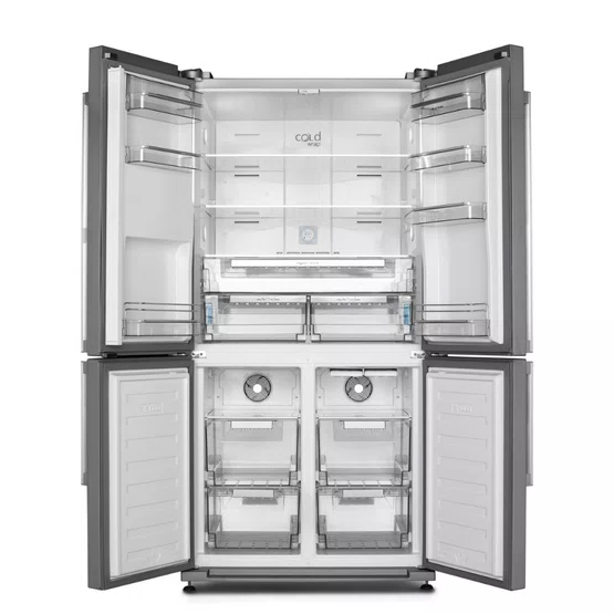 Refrigerador Multidoor Elettromec Freezer Independente Inox 630 Litros 220V