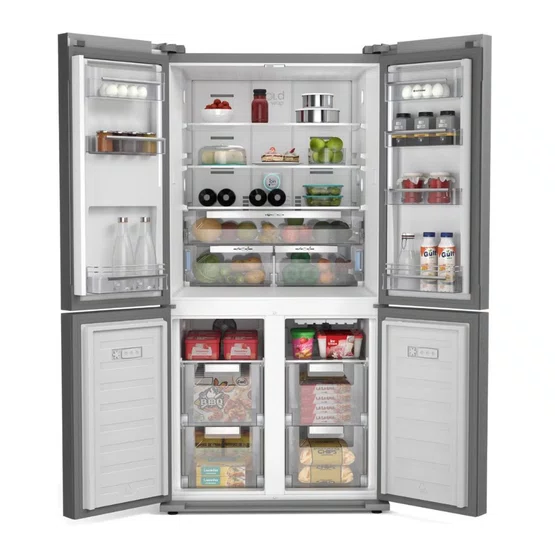 Refrigerador Multidoor Elettromec Freezer Independente Inox 630 Litros 220V
