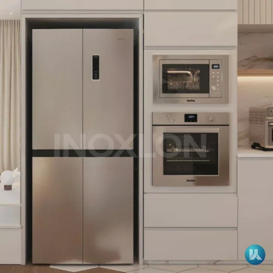 Refrigerador Invita Multidoor Inverter Titânio 472 Litros 220V