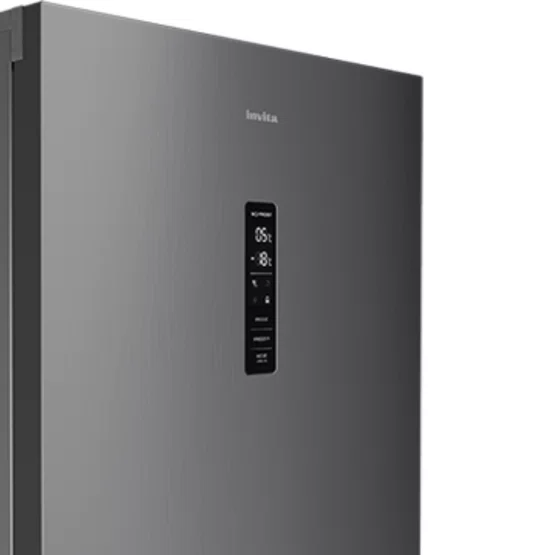 Refrigerador Invita Botton Freezer Titânio 360L 220V