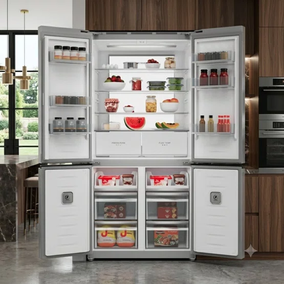 Refrigerador Invita Multidoor 522L Inox 220V i-RF-MD-522-XX-2SKA